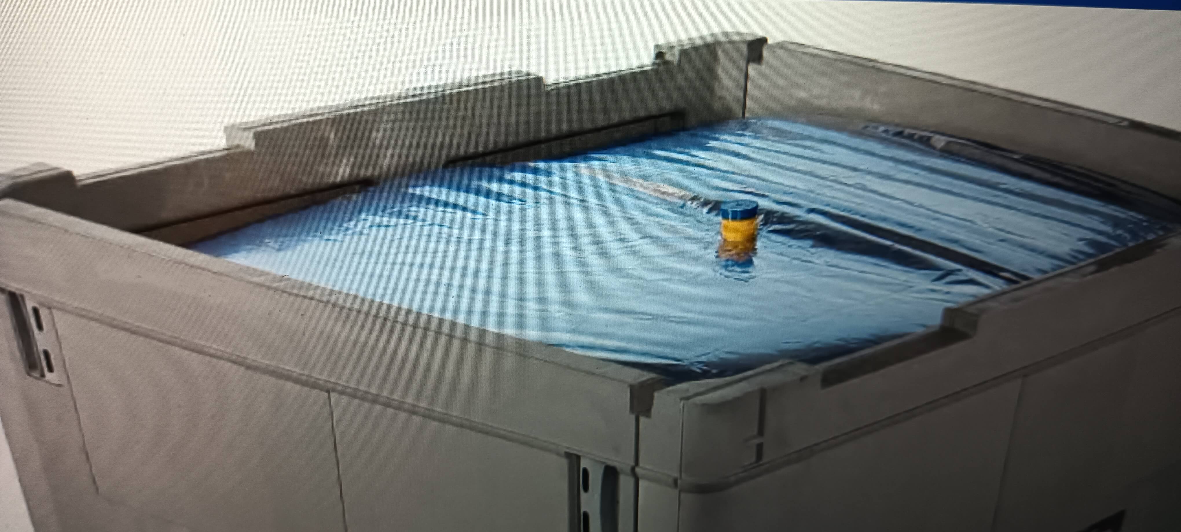 Contenedor industrial IBC de 1000 litros